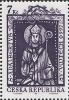 Czech Republic 1997 St Adalbert Of Prague, Vojtech, Bohemian missionary and Christian saint **MNH - Cristianesimo
