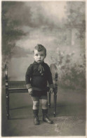 FANTAISIES - Bébés - Portrait - Garçon - Uniforme - Carte Postale Ancienne - Baby's