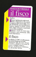 235 Golden - Il Fisco Da Lire 5.000 Tipo Rosa Sip - Publiques Publicitaires