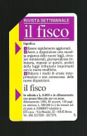 236 Golden - Il Fisco Da Lire 10.000 Tipo Rosa Sip - Publiques Publicitaires