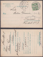 ⁕ Hungary - Ungarn 1909 ⁕ Budapest To - FIUME - Levelező-lap,  5 Filler ⁕ Dopisnica BERNAUER LAJOS - LUDWIG BERNAUER - Cartas & Documentos
