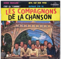 DISQUE VINYLE 45T LONGUE DUREE - LES COMPAGNONS DE LA CHANSONS - DISQUE COLUMBIA - - Verzameluitgaven