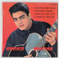 DISQUE VINYLE 45T LONGUE DUREE - ENRICO MACIAS - DISQUE PATHE - - Ediciones De Colección