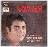 DISQUE VINYLE 45T LONGUE DUREE - ENRICO MACIAS - DISQUE PATHE - - Ediciones De Colección