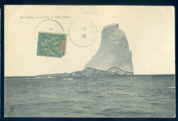 Cpa Un Iceberg Sur Le Banc De Terre Neuve --  Iles De St Pierre Et Miquelon  STEP36 - Saint-Pierre-et-Miquelon