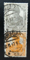 Deutsches Reich ZD S11 , Zusammendrucke 98 + 99 , Gestempelt - Carnets & Se-tenant