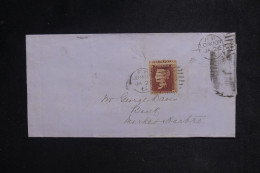 ROYAUME UNI - Lettre De Londres En 1862, Affranchissement Victoria - L 149934 - Storia Postale