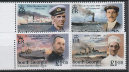 South Georgia 2020 - Ships MNH - Géorgie Du Sud