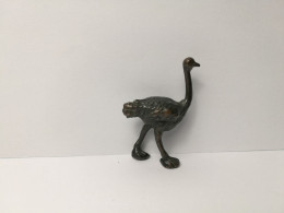 Kinder : Tiere 1978 - Strauss - Brüniert - Ohne Kennung - Figurine In Metallo