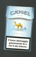 Tabacco Pacchetto Di Sigarette Italia - Camel Blue N.3 Da 20 Pezzi ( Vuoto ) - Estuches Para Cigarrillos (vacios)