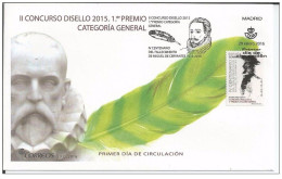 Spain 2016 - Universo Cervantes FDC - First Day Cover - 1931-....