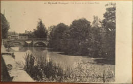 CPA 24 Dordogne, EYMET Le Lavoir Et Le Grand Pont, éd L.Garde,  écrite, Année? - Eymet