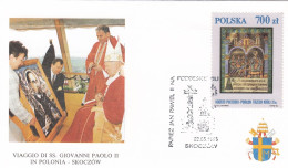 POLAND Cover 7-43,popes Travel 1995 - Papi