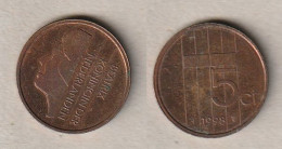 00171) Niederlande, 5 Cent 1998 - 1980-2001 : Beatrix