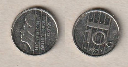 00179) Niederlande, 10 Cent 1992 - 1980-2001 : Beatrix