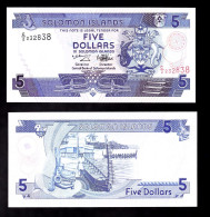 SOLOMON ISLANDS 5 DOLLARI 1997 PIK 19 FDS - Salomonseilanden