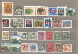 CANADA Different Stamps Used (o) Collection 4 Scans #32426 - Mezclas (max 999 Sellos)