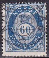 NO005I – NORVEGE - NORWAY – 1877-78 – POST HORN – YT # 31 USED 12,50 € - Gebruikt