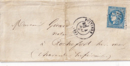 FRANCE - 20 C. Type III Report 2  Sur Lettre Du 4 Mai 1871 - 1870 Emission De Bordeaux