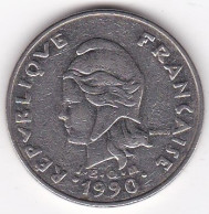 Nouvelle-Calédonie. 20 Francs 1990. En Nickel, Lec# 113 - Nouvelle-Calédonie