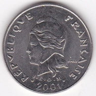 Nouvelle-Calédonie. 20 Francs 2001. En Nickel, Lec# 115e - New Caledonia