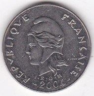 Nouvelle-Calédonie. 20 Francs 2004. En Nickel, Lec# 115h - Nuova Caledonia
