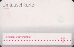 GERMANY UTK 01 08.08 Umtauschkarte - Telefonie - P & PD-Series: Schalterkarten Der Dt. Telekom