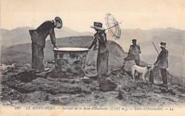 63 - LE MONT DORE : Sommet De La Bane D'Ordanche - La Table D'Orientation - CPA - Puy De Dôme - Le Mont Dore