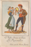 Les Provinces De France , Publicitaire FARINES JAMMET  Le ROUSSILLON 66  Bébé , Tambourin ,espadrille, - Droit