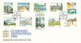 Guernsey 1985. Mi.Nr. 325-334, Used O - Guernsey