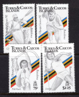 Turks & Caicos Islands 1991 Olympic Games, Barcelona Set MNH (SG 1067-1070) - Turks And Caicos