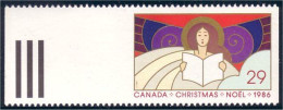 Canada Ange Angel Noel Christmas 1986 29c Perf 13.5 Horiz MNH ** Neuf SC (C11-16) - Unused Stamps