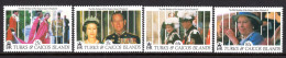 Turks & Caicos Islands 1991 65th Birthday Of Queen Elizabeth II Set MNH (SG 1099-1102) - Turks & Caicos (I. Turques Et Caïques)