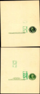 UY14a Type 2c M NORMAL R DOUBLE Postal Card With Reply Mint Unfolded Xf 1952 Cat.$45.00+ - 1941-60