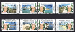 Turks & Caicos Islands 1992 40th Anniversary Of QEII's Accession Set MNH (SG 1145-1152) - Turks And Caicos