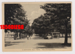 S. GIOVANNI ALLA VENA - VIALE DELLA REPUBBLICA F/GRANDE  VIAGGIATA  1953 ANIMAZIONE - Pisa