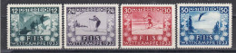 Austria 1933 - FIS-Weltkaempfe In Innsbruck, Mi-Nr. 551/54, MNH** - Ungebraucht