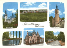 41259651 Sprendlingen  Dreieich Kath. Kirche Ev. Kirche Schulstrasse Rathaus  - Dreieich