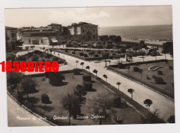 MARINA DI PISA - AGIARDINI DI PIAZZA BALEARI  F/GRANDE  VIAGGIATA  1956 ANIMAZIONE - Pisa