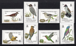 Turks & Caicos Islands 1993 Birds Set MNH (SG 1228-1235) - Turks & Caicos (I. Turques Et Caïques)