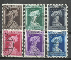 0425W- LUXEMBURGO SERIE COMPLETA 21,00€ CARITAS 1936 Nº 288/293 MUY BONITA SERIE - Oblitérés