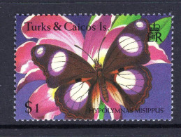 Turks & Caicos Islands 1994 Butterflies - $1 Value MNH (SG 1266) - Turks And Caicos