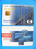 CHIP Phonecard Denmark Danmont Bridge Point 100 Kroner, Exp. 09.2003 - Dänemark