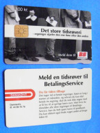 CHIP Phonecard Denmark Danmont Det Store Tidroveri 100 Kroner 01.2004 - Danemark