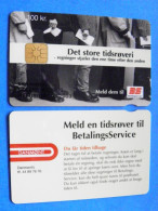 CHIP Phonecard Denmark Danmont Det Store Tidroveri 100 Kroner 03.2003 - Danemark