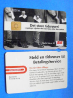 CHIP Phonecard Denmark Danmont Det Store Tidroveri 100 Kroner 02.2003 - Denemarken