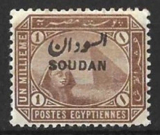 SUDAN....QUEEN VICTORIA..(1837-01.).." 1897.."......1m.........MH.... - Soedan (...-1951)