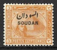 SUDAN....QUEEN VICTORIA..(1837-01.).." 1897.."......3m......SG4.......MH.... - Soudan (...-1951)