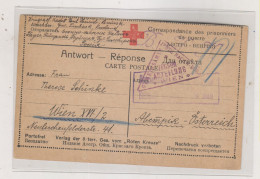 RUSSIA, 1916 POW Postal Stationery To  Austria - Briefe U. Dokumente