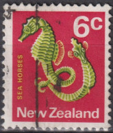 1973 Neuseeland ° Mi:NZ 524Z, Sn:NZ 539, Yt:NZ 515a, Ohne WZ, Pot Bellied Sea Horse - Usados
